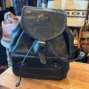 Sleek Black Women's Backpack